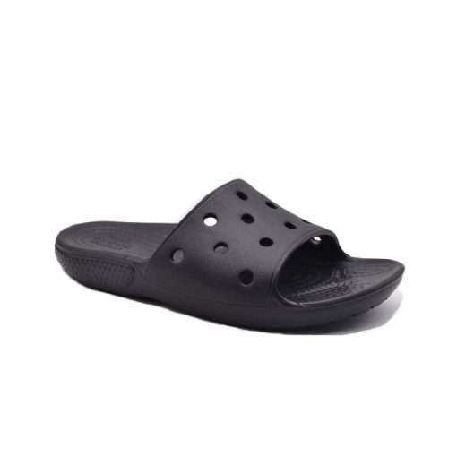 Black Crocs Slides for Kids