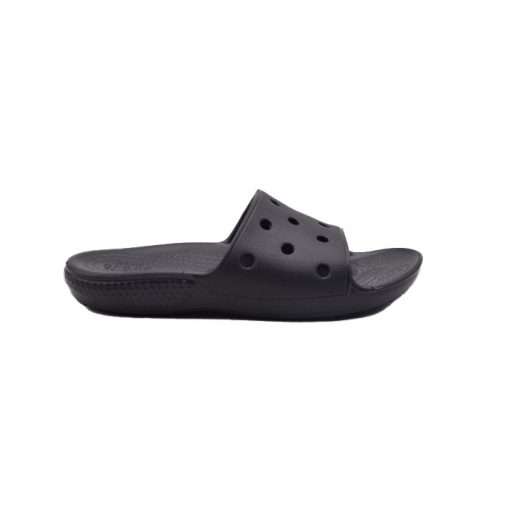 Black Crocs Slides for Kids