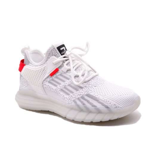 White light weight sneakers